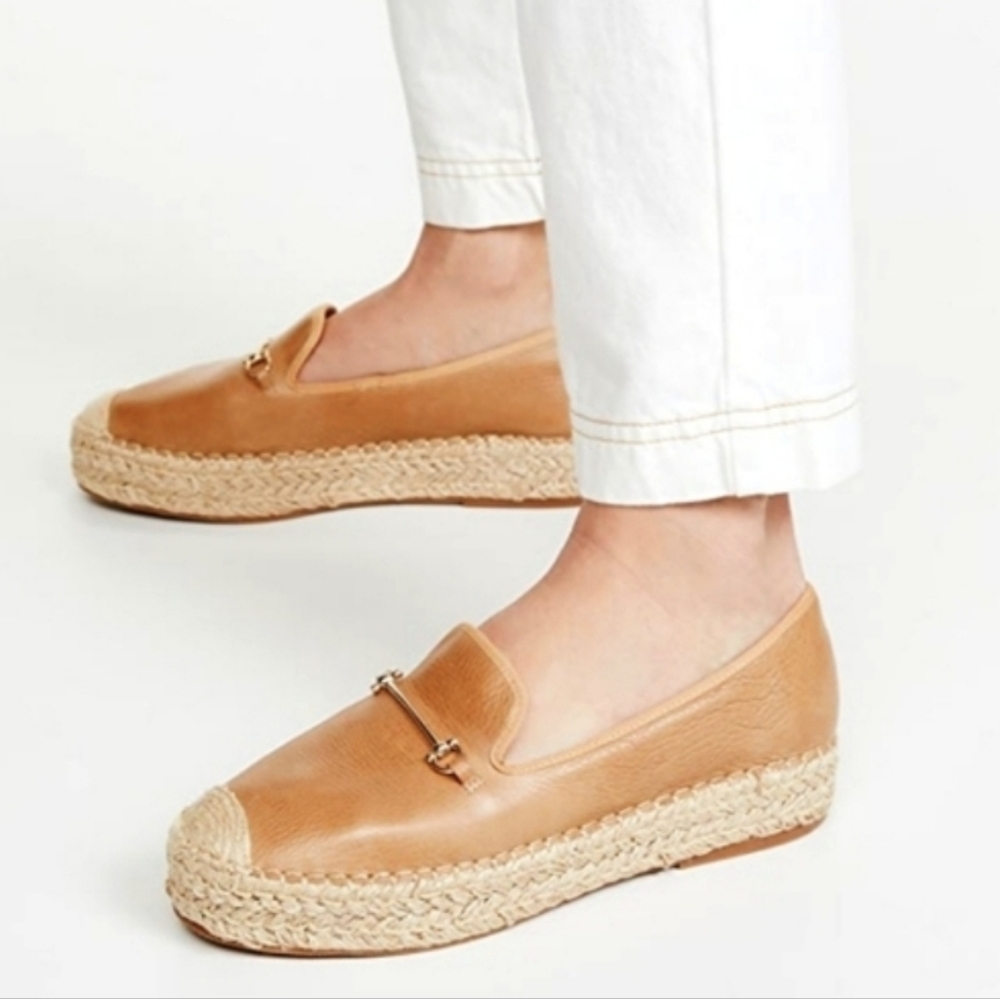 Ellaine Flatform Espadrilles, Size 10
